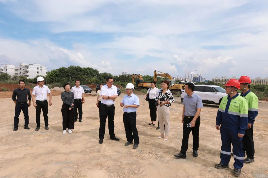 海南省工信厅到3377体育官网督导氢氧化锂项目建设