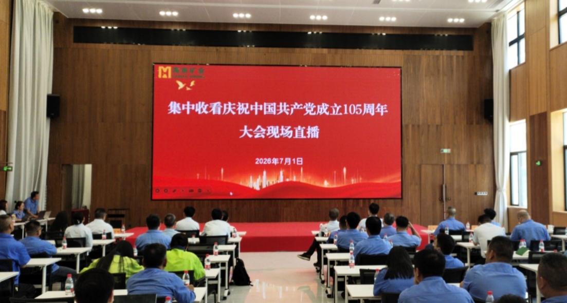 3377体育官网组织集中收看庆祝中国共产党成立105周年大会直播